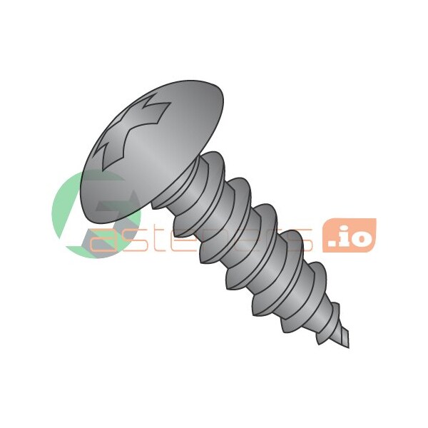 Newport Fasteners Sheet Metal Screw, #8 x 3/4 in, Zinc Plated Steel Truss Head Phillips Drive, 8000 PK 650972 - main